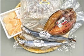 釧路近海の海産物セット