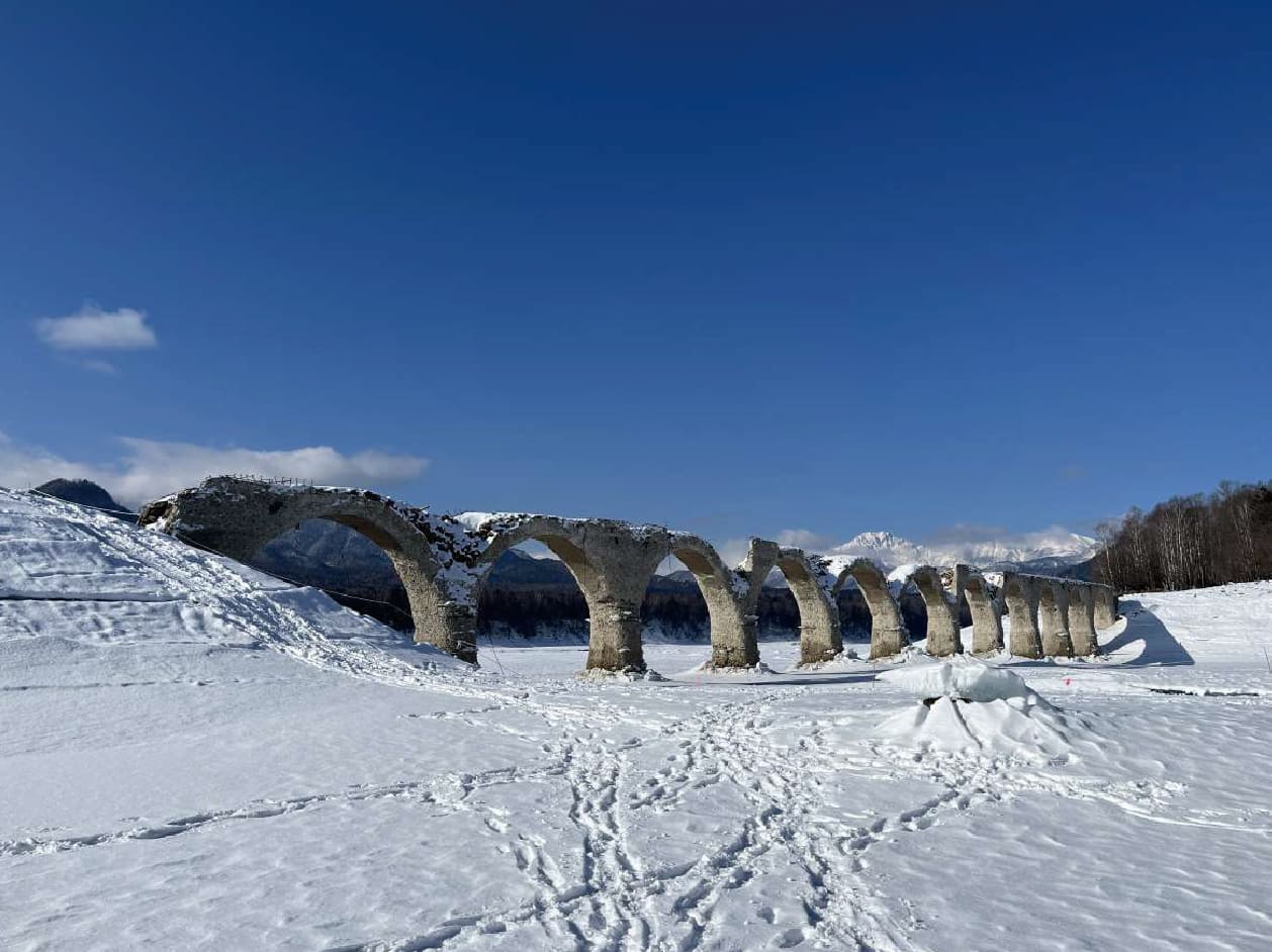 タウシュベツ川橋梁